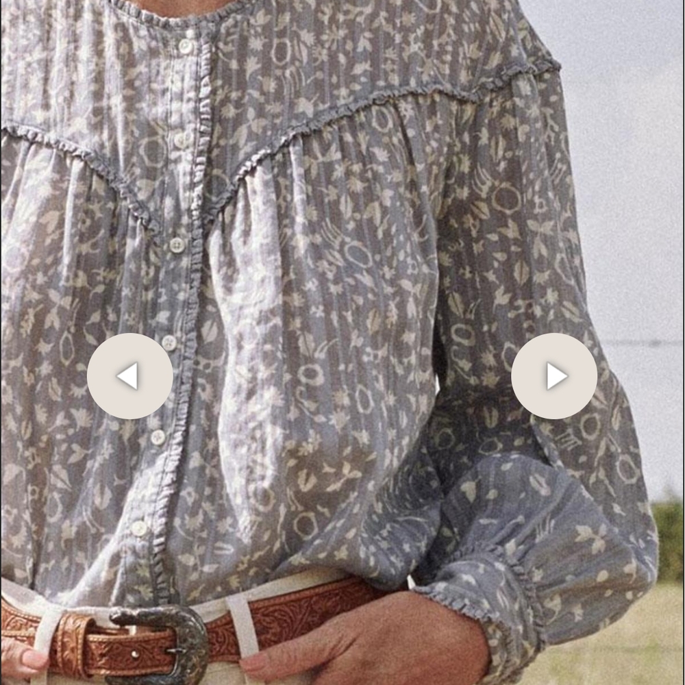 The Great Folk Top Prairie Floral M/L